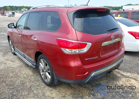 2013 Nissan Pathfinder Platinum z USA, uszkodzony, nr VIN 5N1AR2MNXDC659618